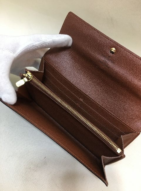 ルイヴィトン LOUIS VUITTON ポルトフォイユ サラ 二つ折り 長財布