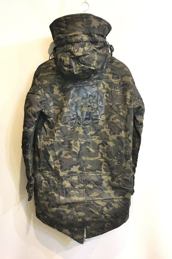 REVERSAL リバーサル CAMOモッズコート 定価39000円 ミリタリー REVERSAL リバーサル CAMOモッズコート 定価39000円 ミリタリー