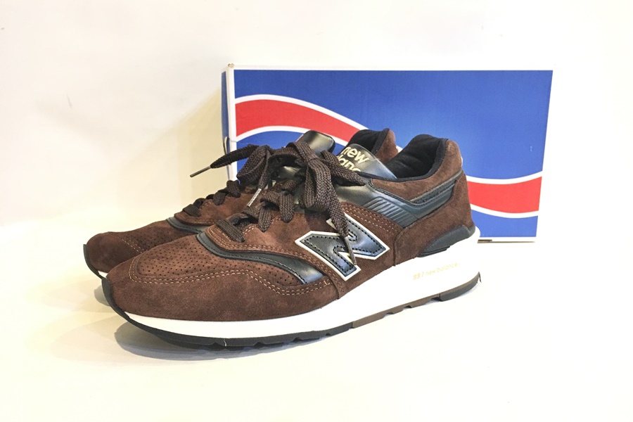 ニューバランス New Balance ML997DBR アメリカ製 スエードローカット