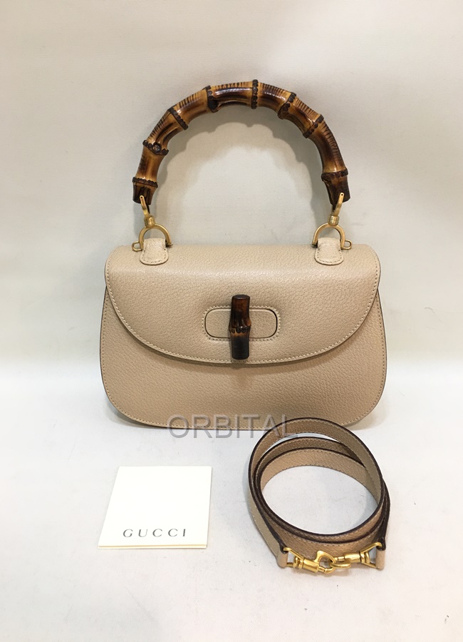 グッチ GUCCI バンブー 2WAY バッグ ショルダーバッグ ハンドバッグ ...