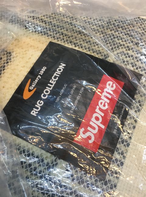 Supreme Black Sabbath Rug Black