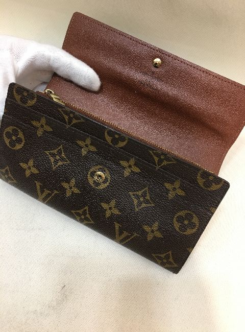 ルイヴィトン LOUIS VUITTON ポルトフォイユ サラ 二つ折り 長財布